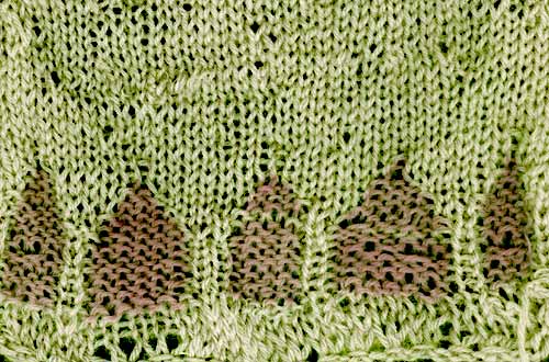 Garter Stitch Houses